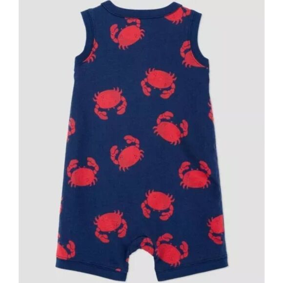 Carters Just one you Crab romper size 18 months new - Picture 2 of 5